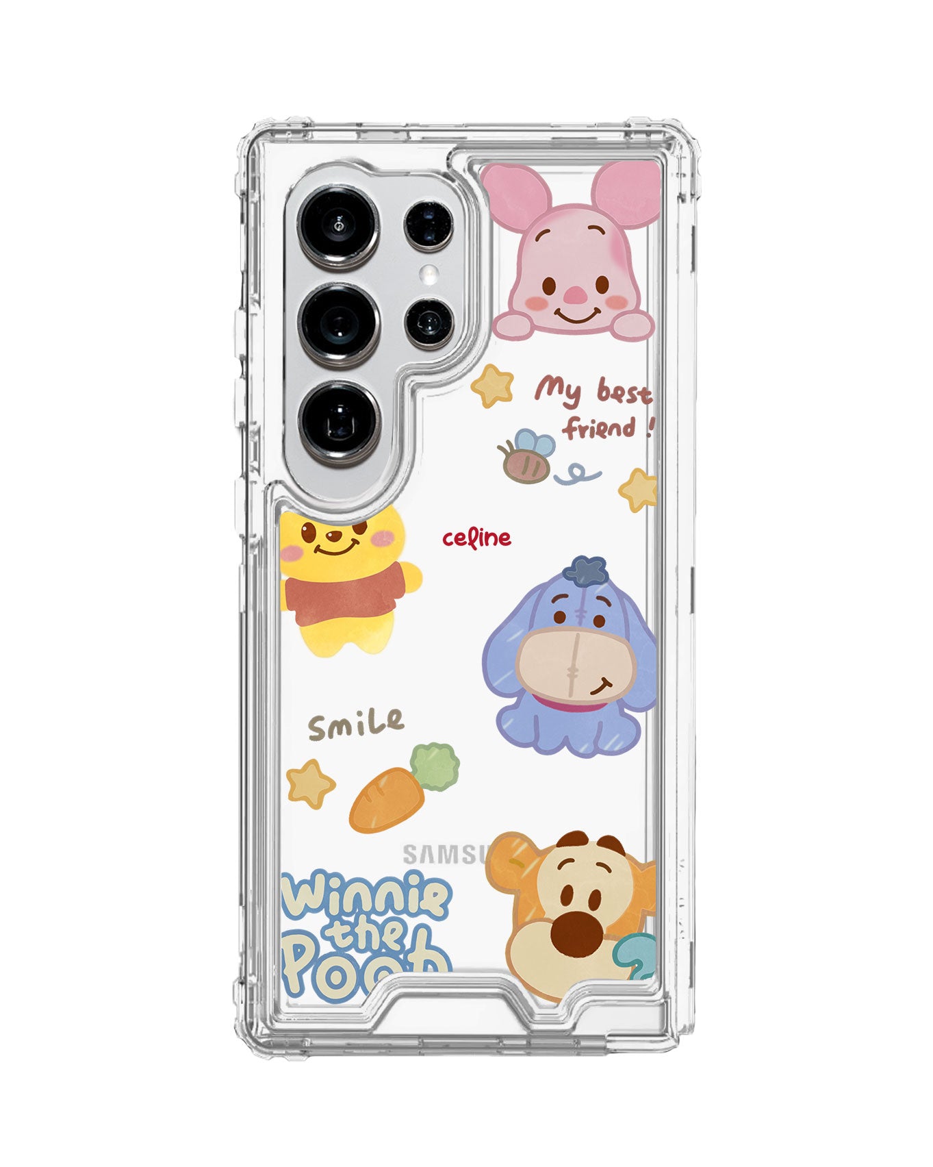 Android Triple Armour Case - Pooh And Friend