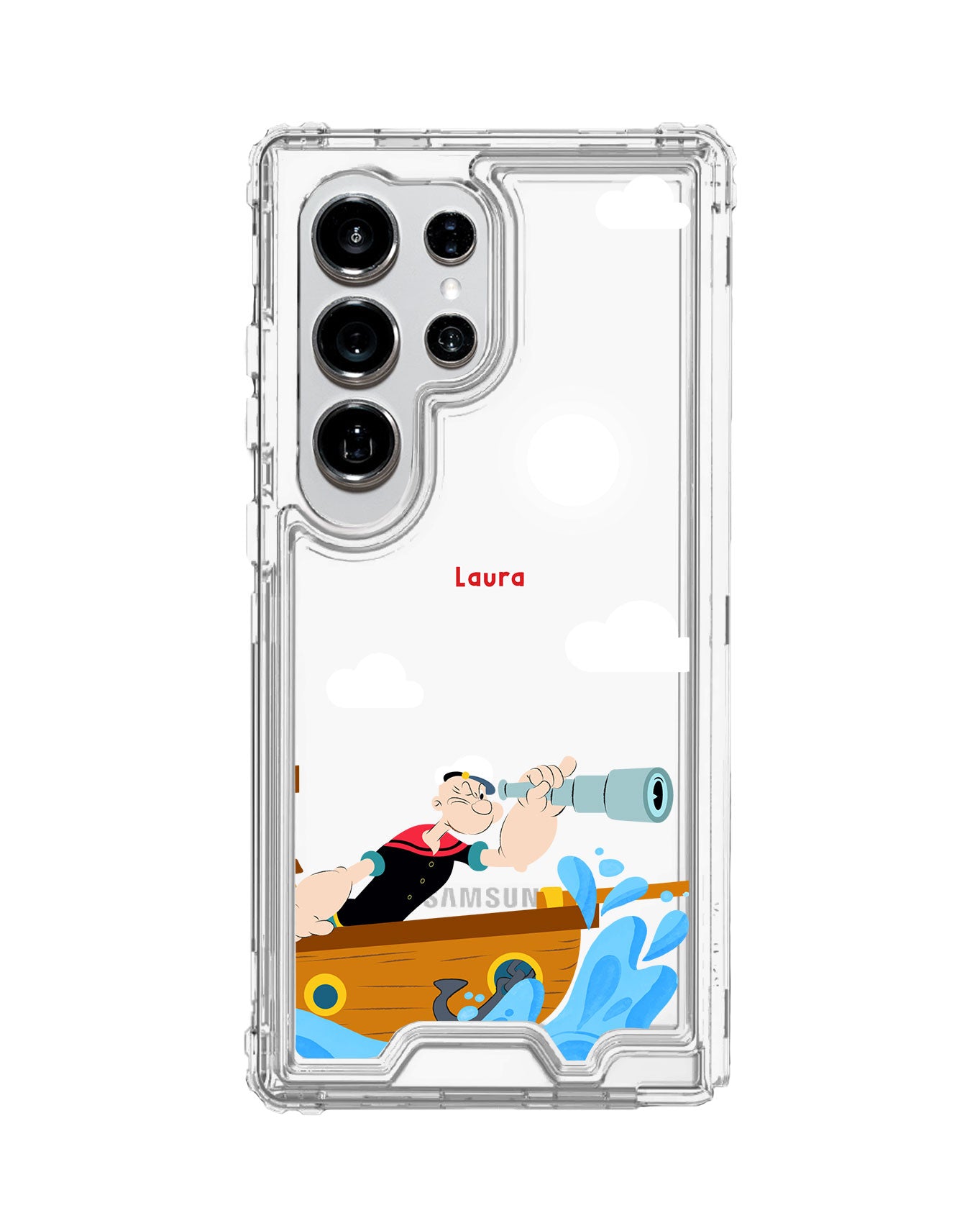 Android Triple Armour Case - Popeye In The Sea