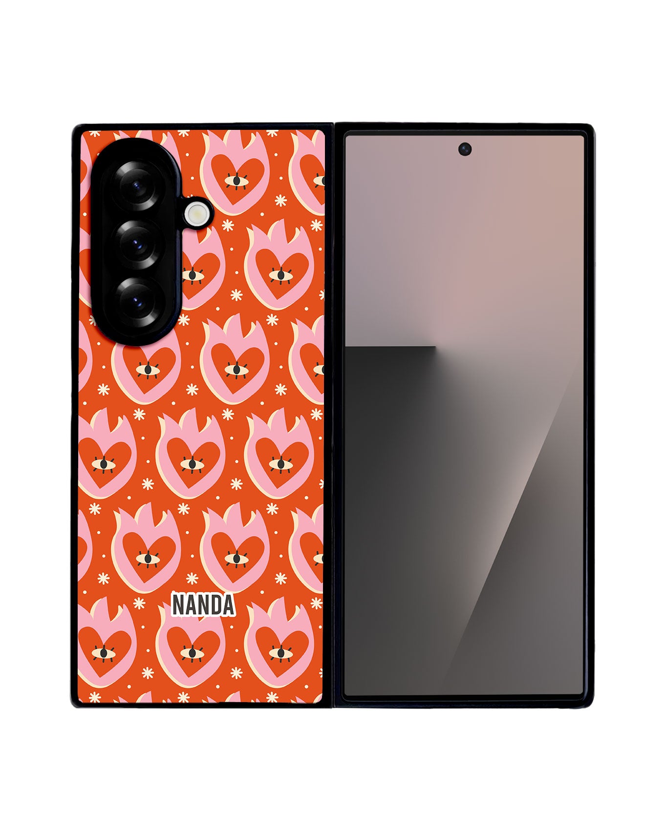 Android Premium Glam Case - Red Sparks