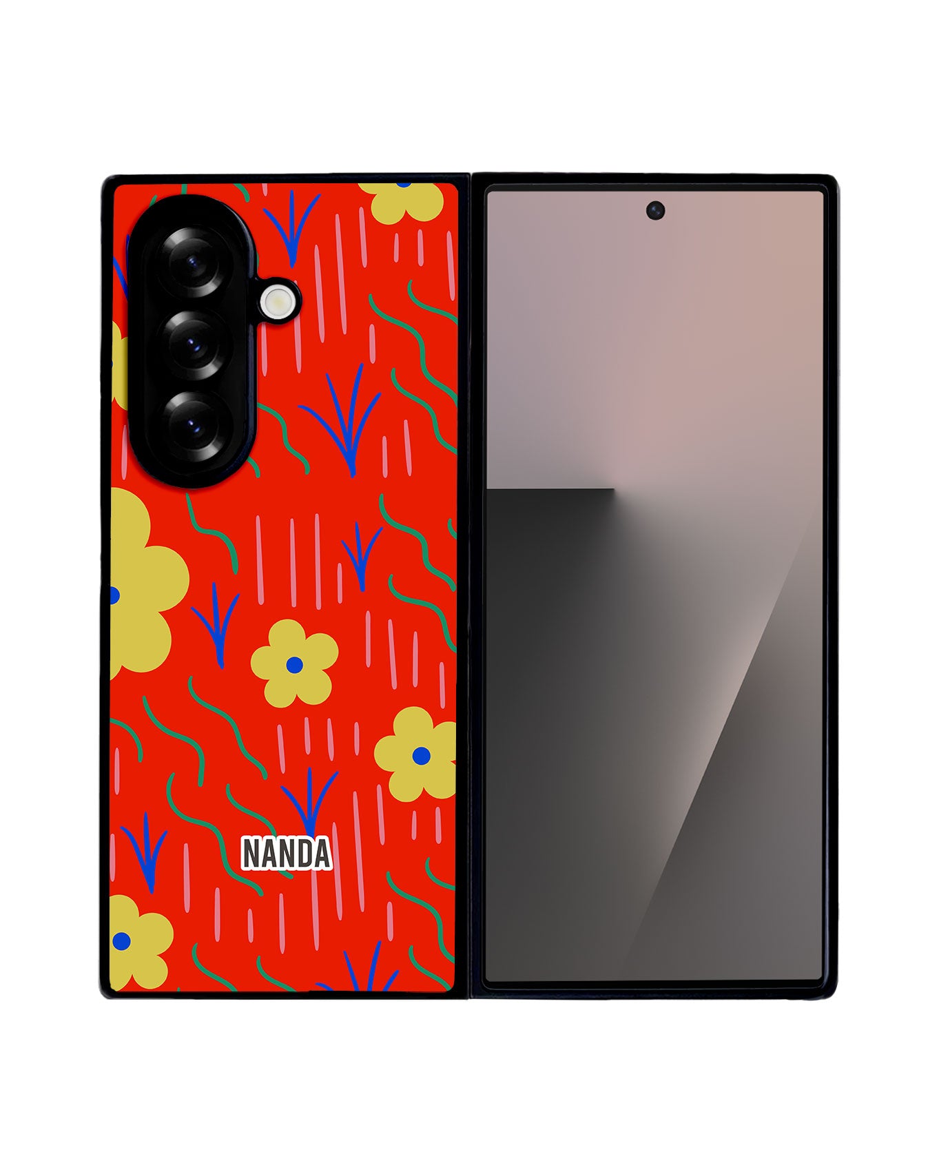 Android Premium Glam Case - Scarlet Garden