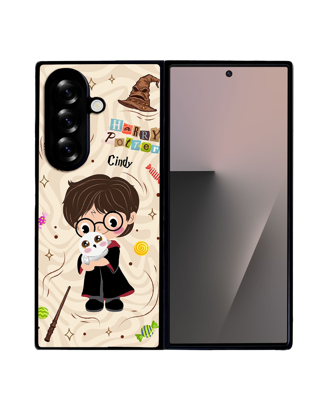 Android Premium Glam Case - Harry & Hedwig