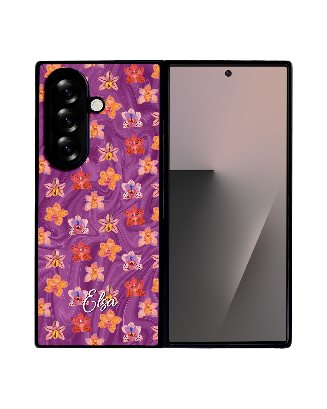 Android Premium Glam Case - Floral Twilight
