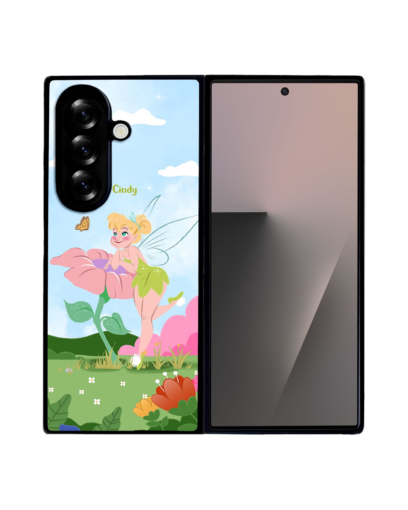 Android Premium Glam Case - Tink Flower