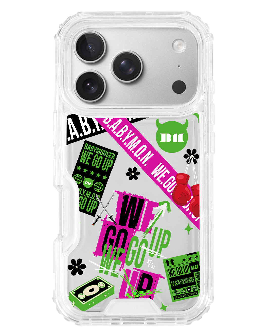 iPhone Triple Armour Case - Babymonster We Go Up