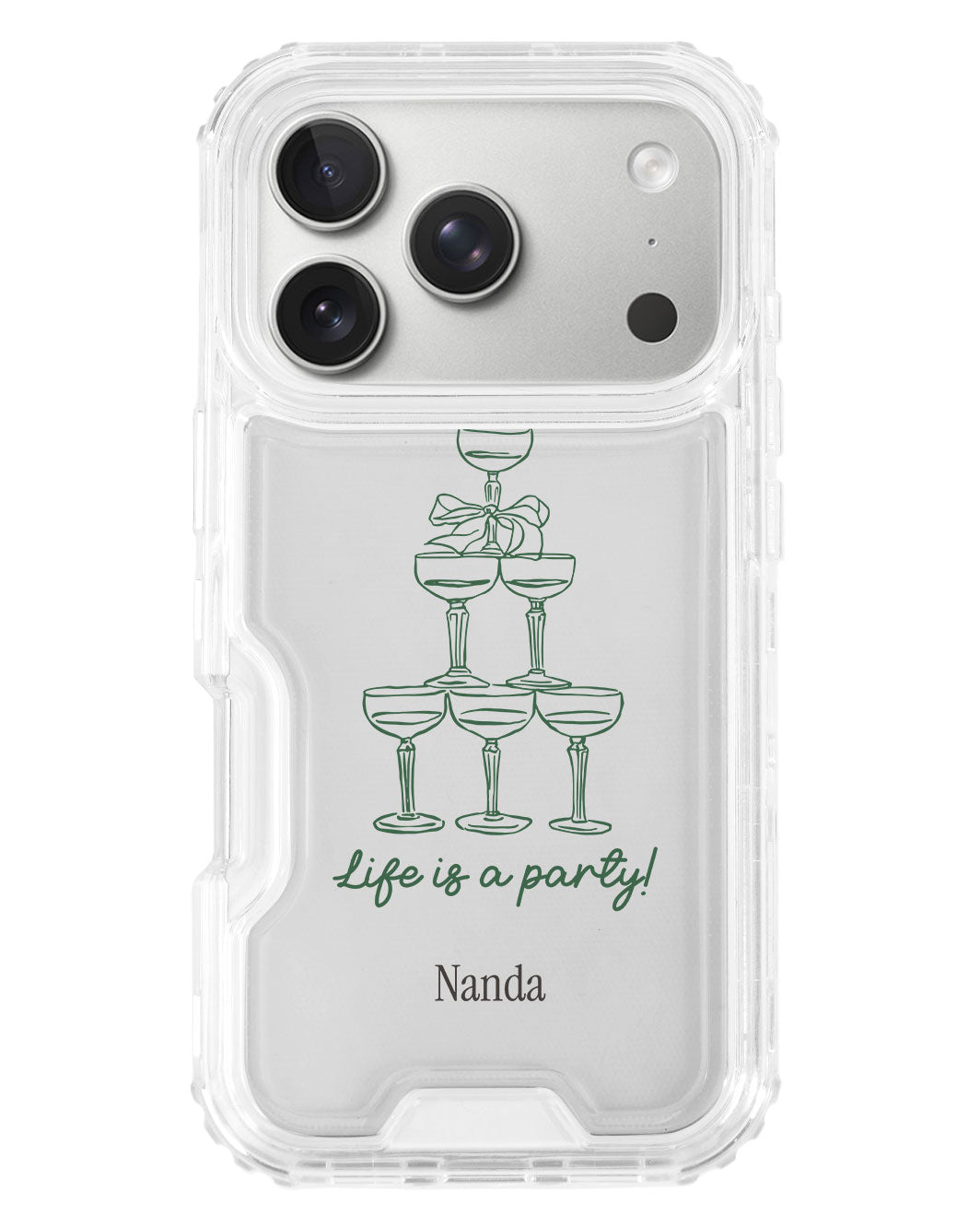 iPhone Triple Armour Case - Life Is A Party