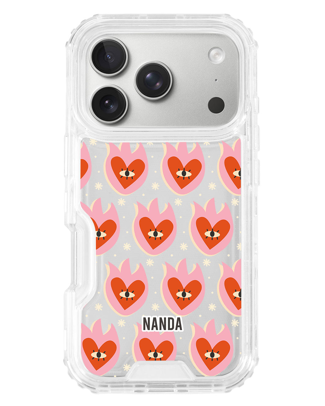 iPhone Triple Armour Case - Red Sparks