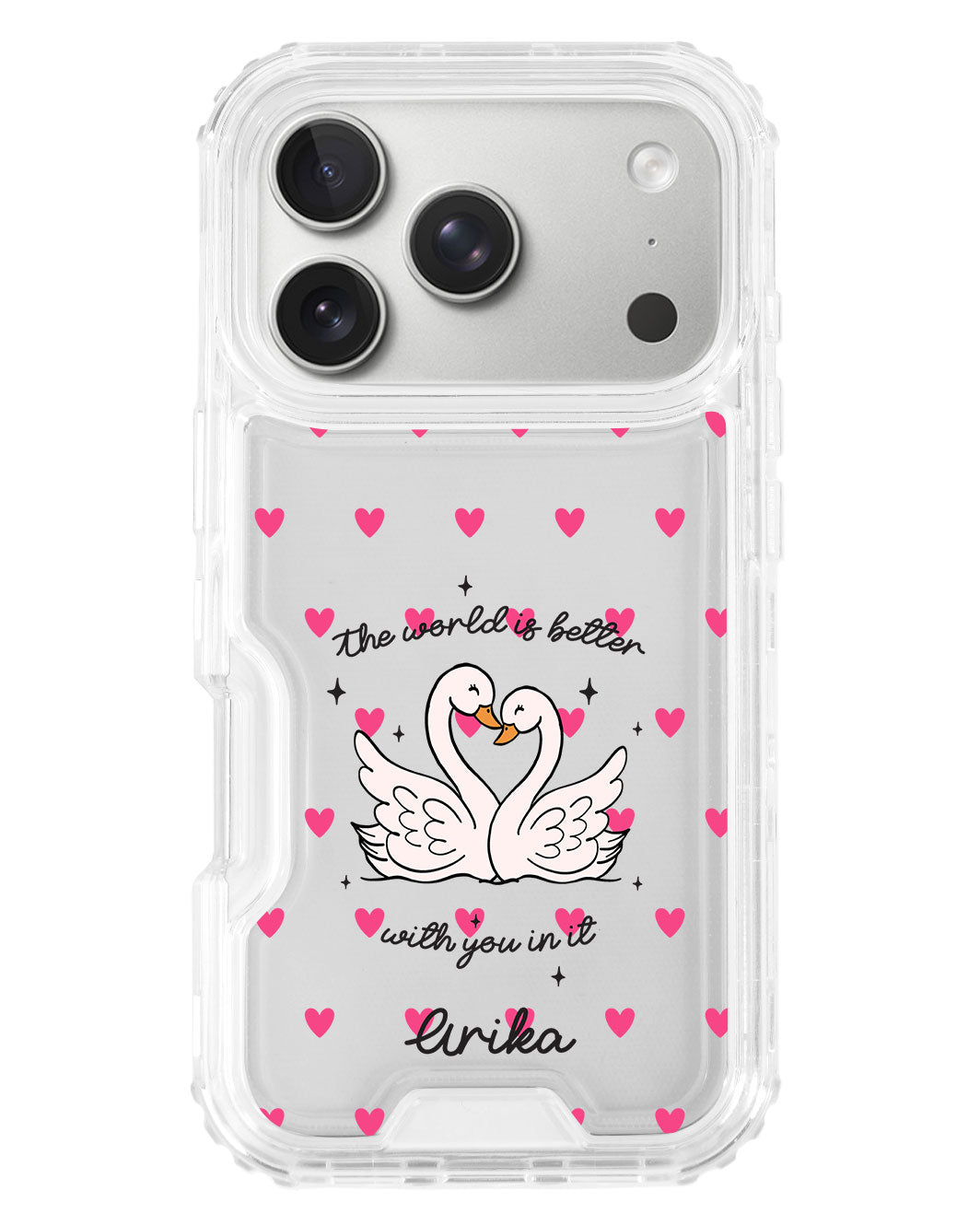 iPhone Triple Armour Case - Swan Soulmate