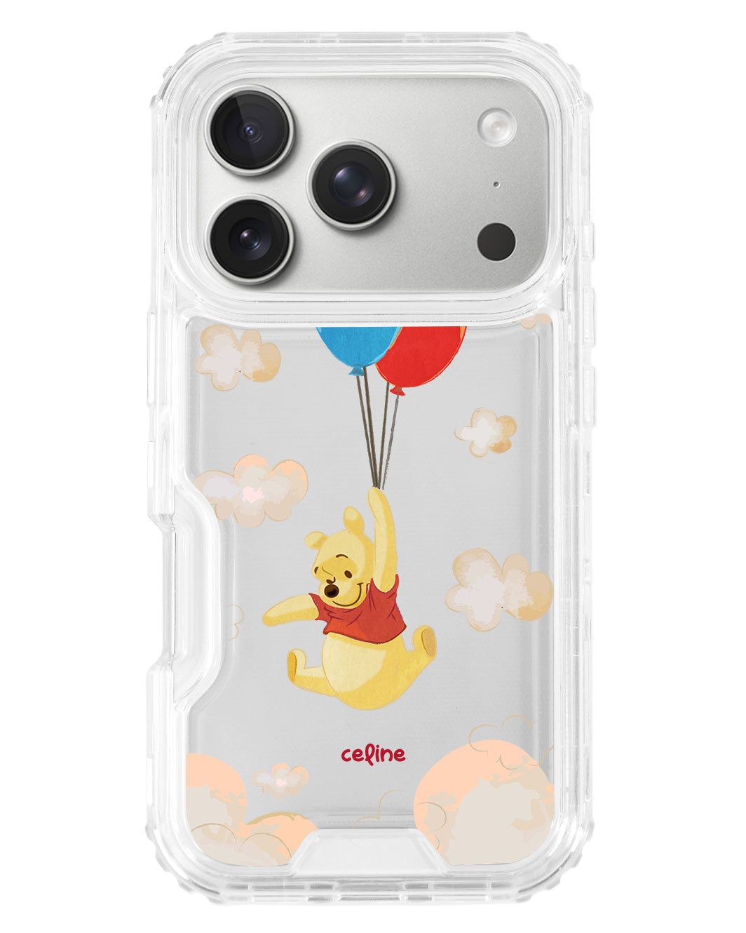 iPhone Triple Armour Case - Balloon Pooh
