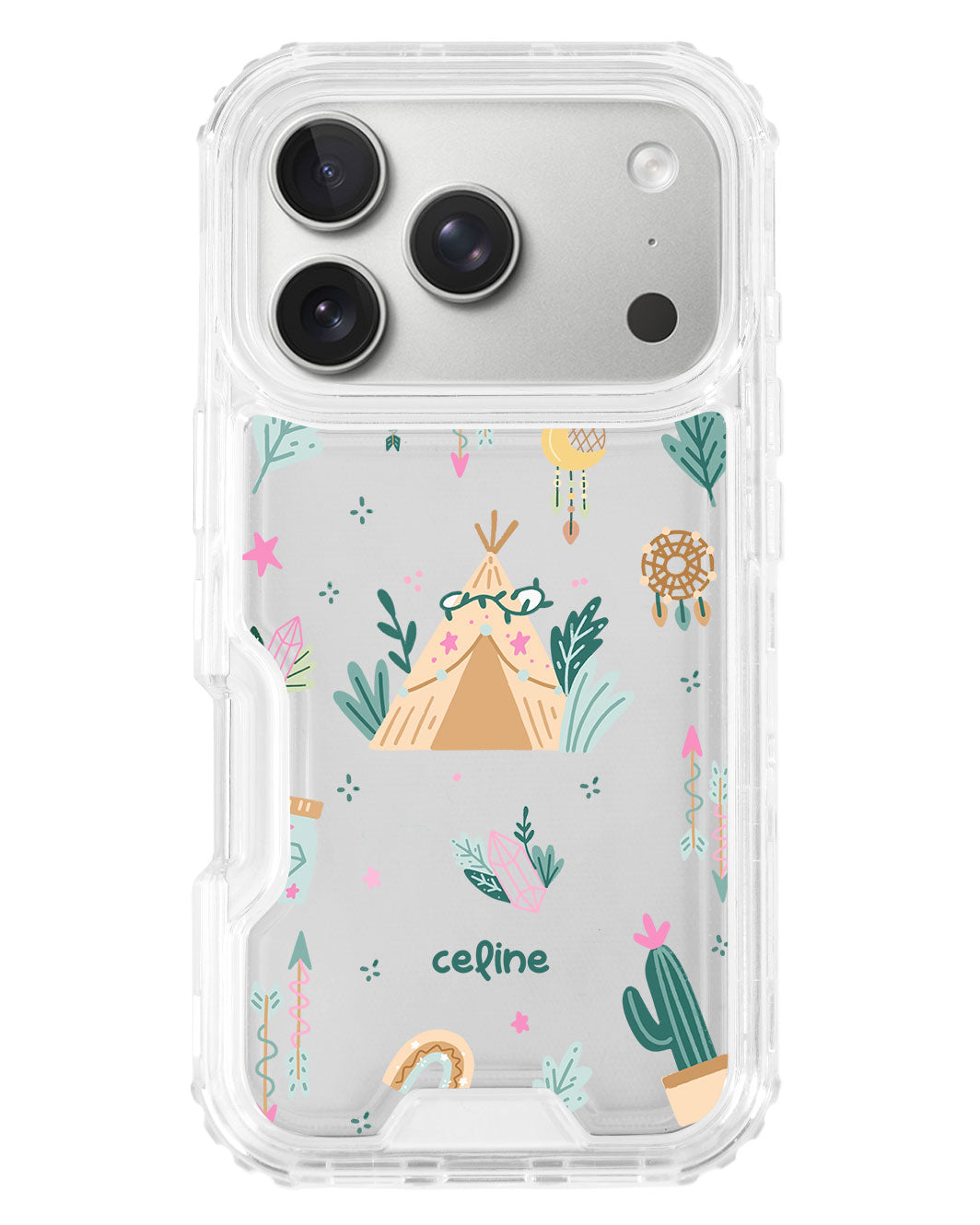 iPhone Triple Armour Case - Bohemian Greenland