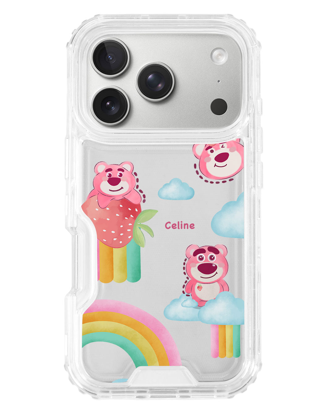 iPhone Triple Armour Case - Lotso Rainbow