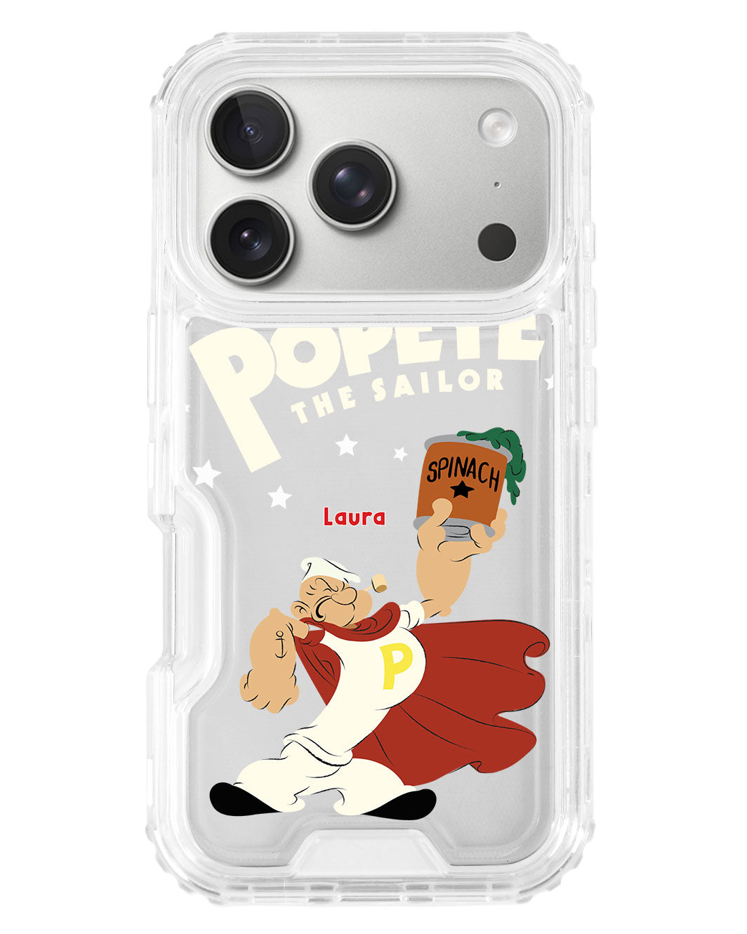 iPhone Triple Armour Case - Popeye The Sailor