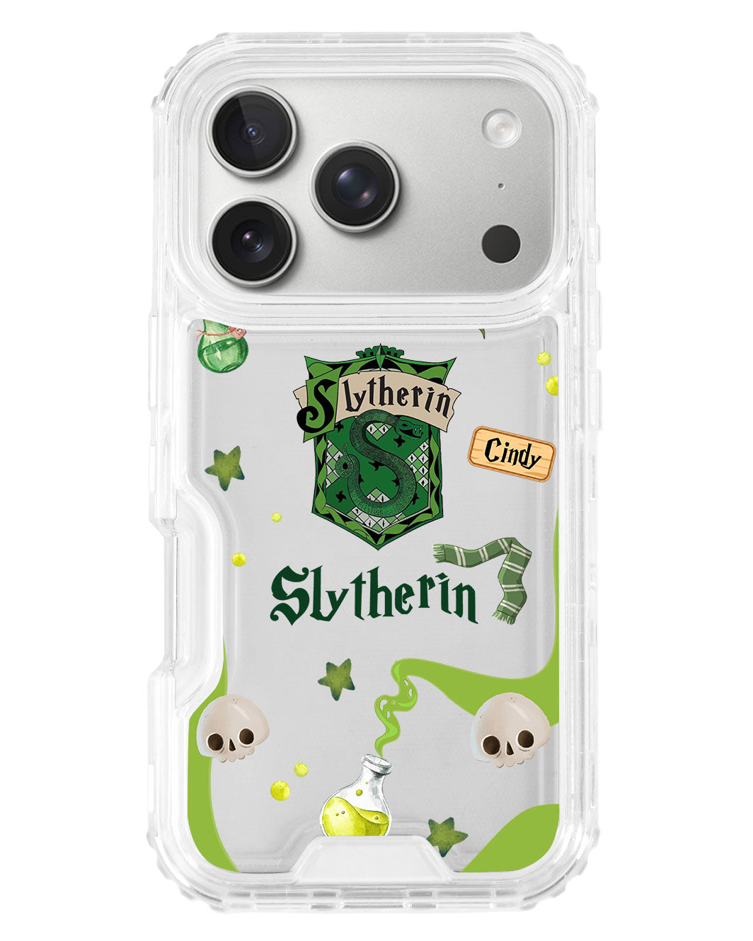 iPhone Triple Armour Case - Slytherin