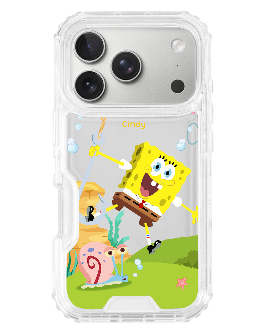 iPhone Triple Armour Case - Spongebob 2