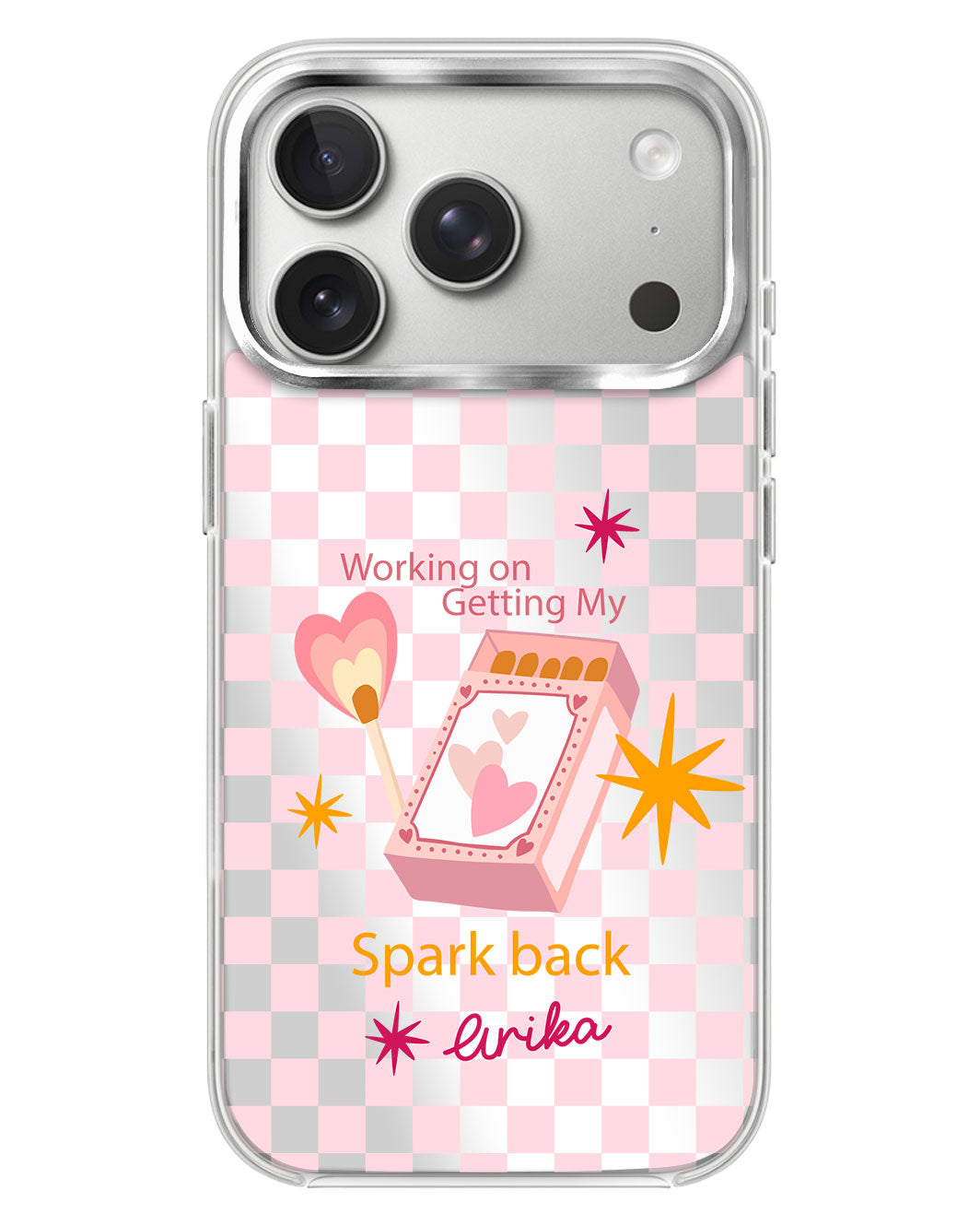 iPhone Mirror Case - Inner Spark