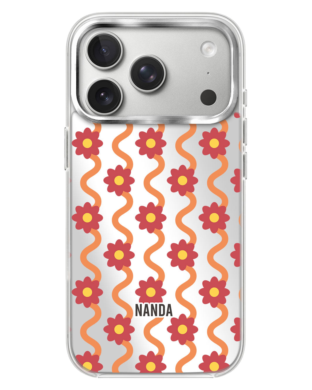 iPhone Mirror Case - Marigold Melody
