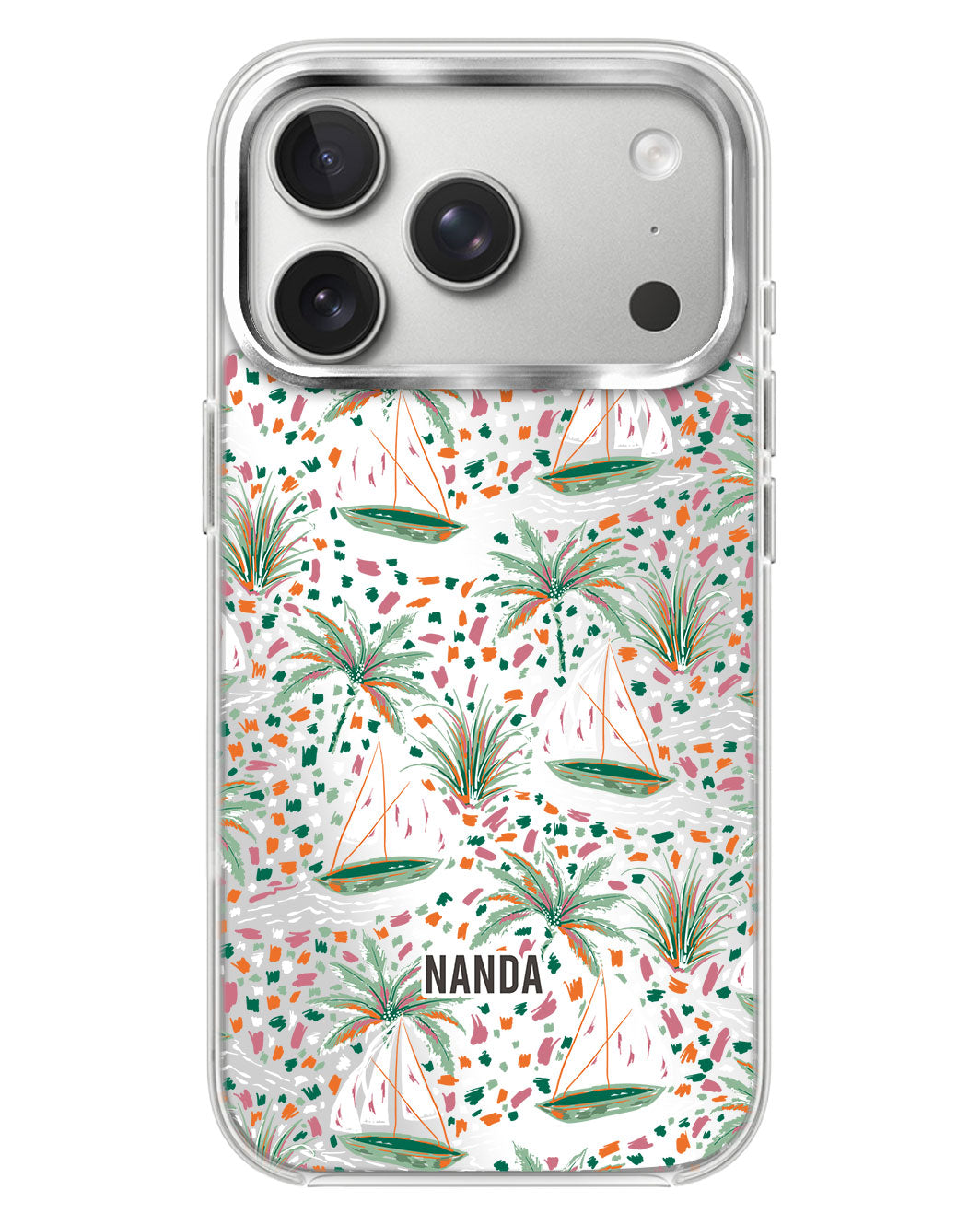 iPhone Mirror Case - Sea Canvas