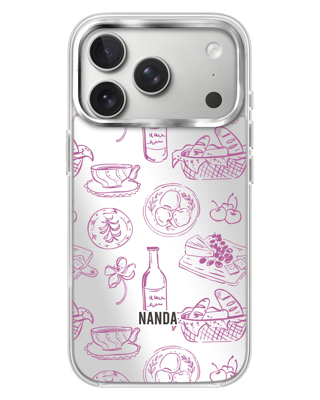 iPhone Mirror Case - Tea & Treats