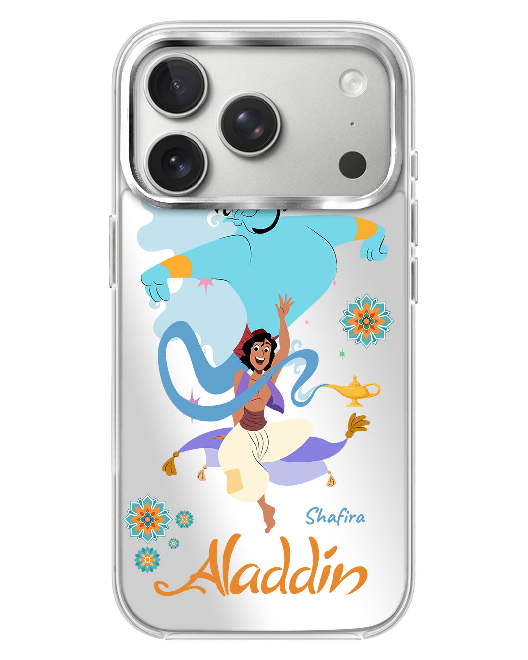 iPhone Mirror Case - Aladdin and Genie