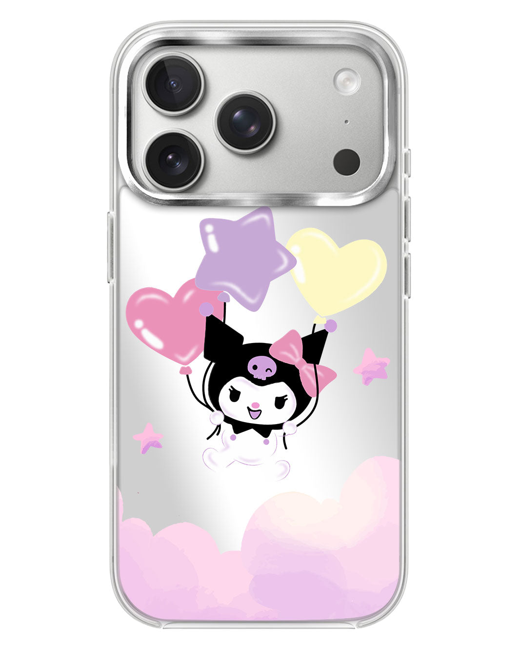 iPhone Mirror Case - Balloon Kuromi