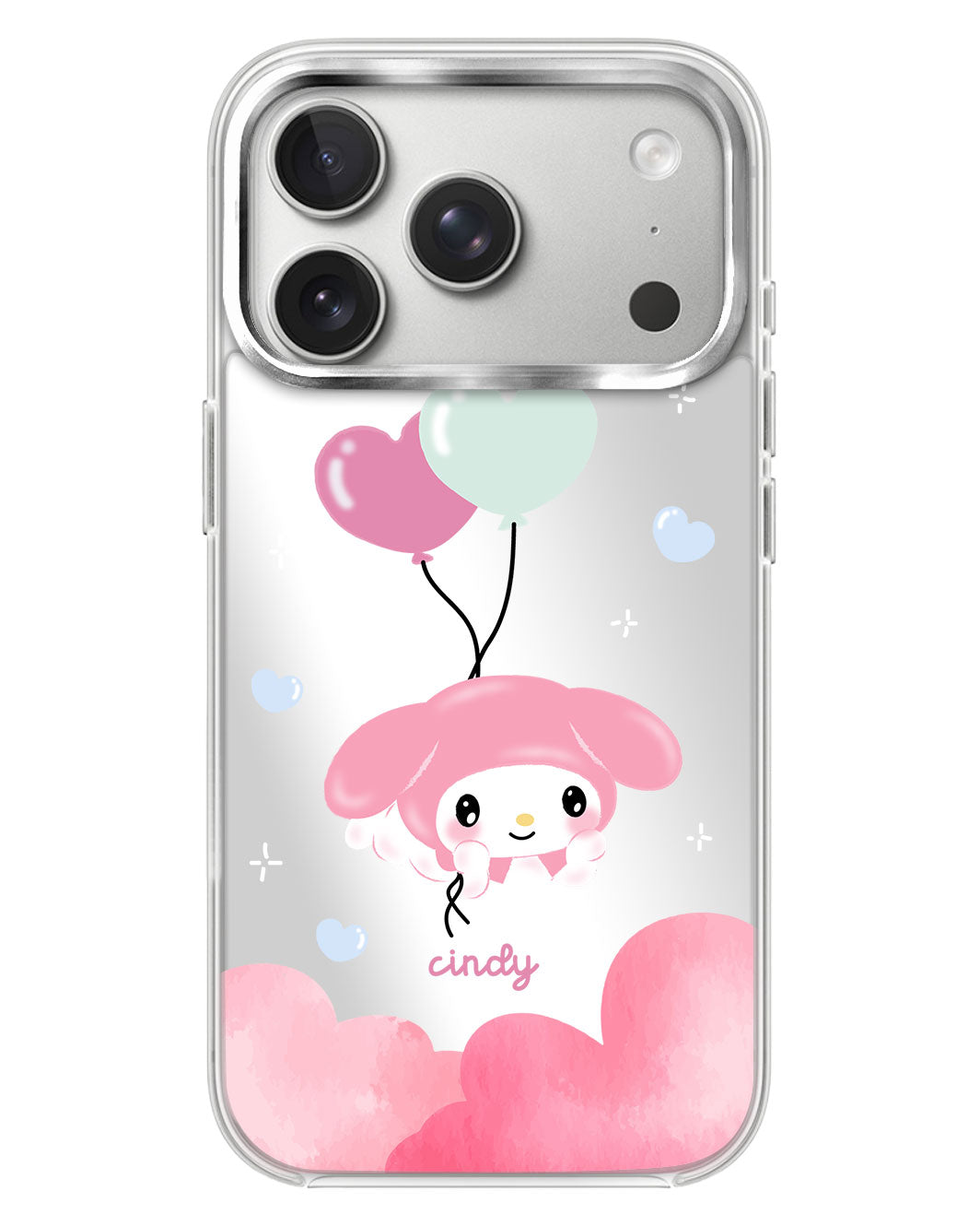 iPhone Mirror Case - Balloon Melody