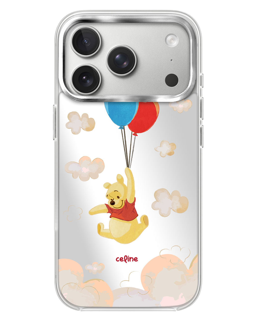 iPhone Mirror Case - Balloon Pooh