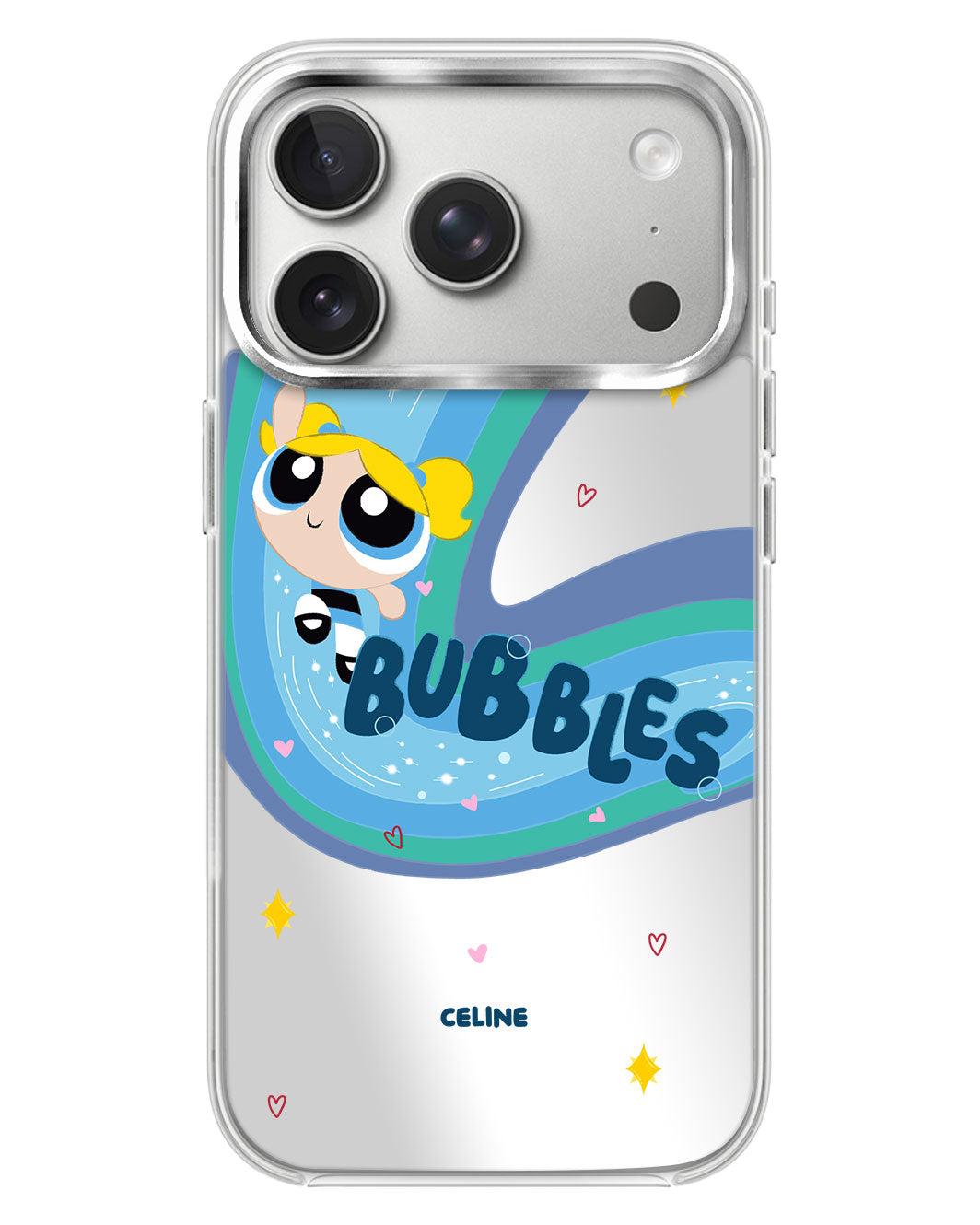 iPhone Mirror Case - Bubbles