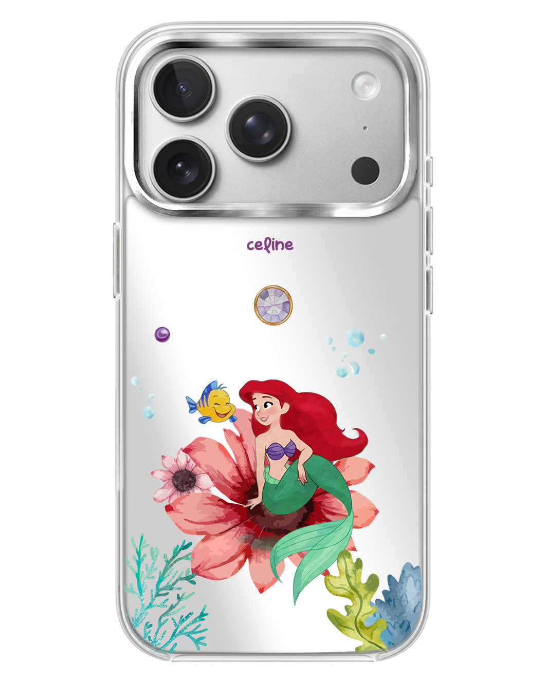 iPhone Mirror Case - Little Mermaid