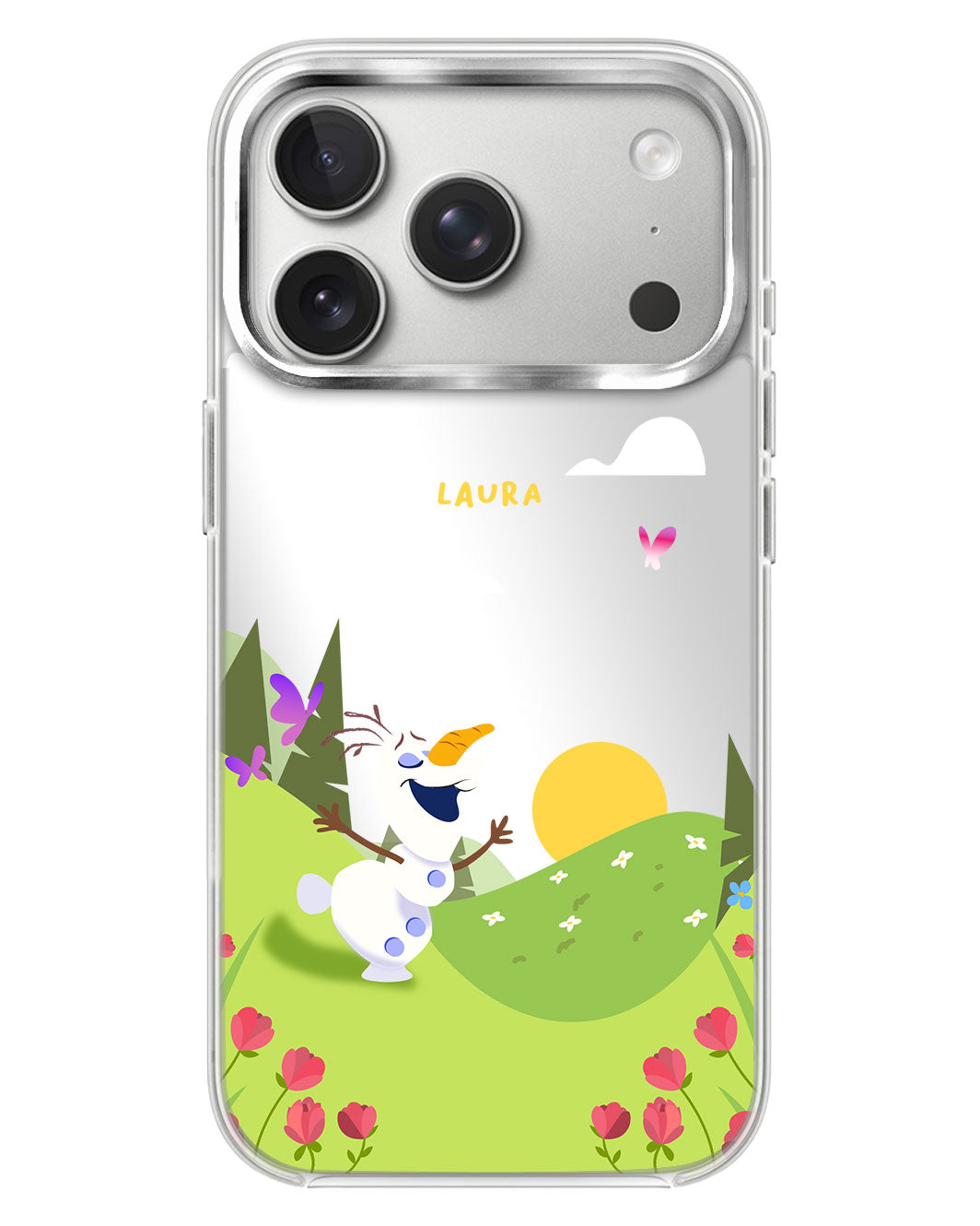 iPhone Mirror Case - Olaf Love Spring