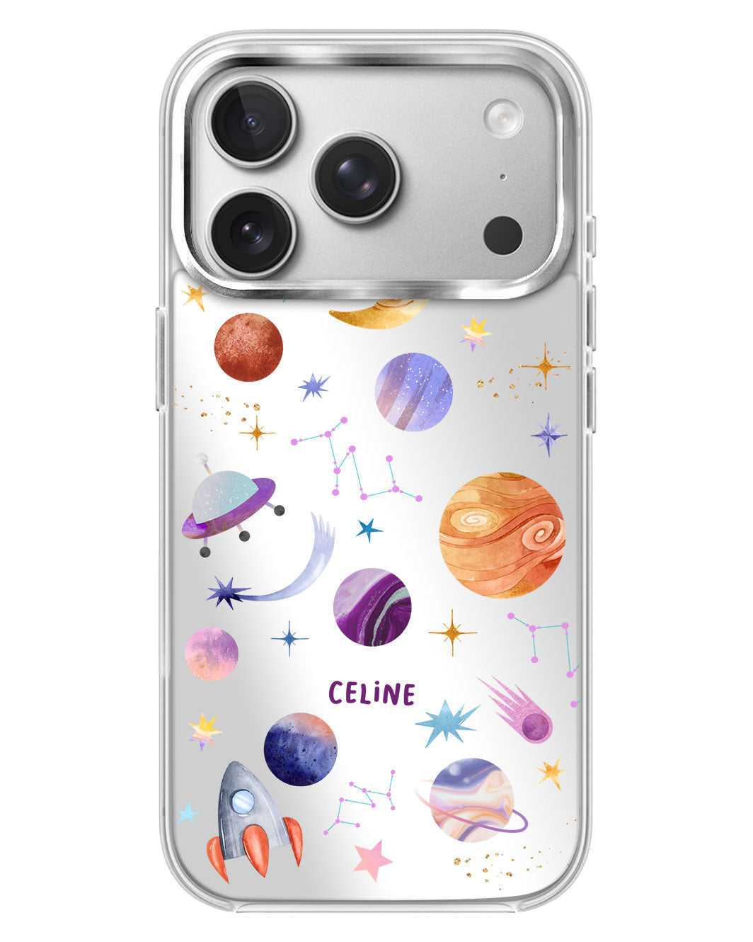 iPhone Mirror Case - Planetarium