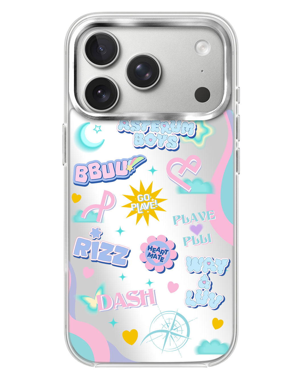 iPhone Mirror Case - Plave