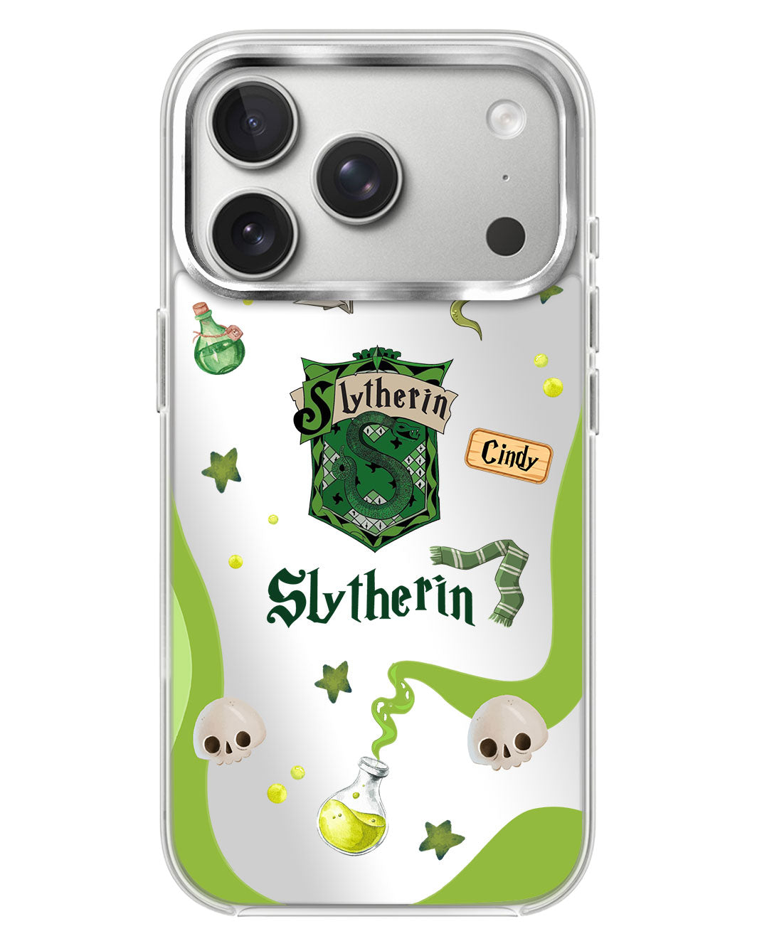 iPhone Mirror Case - Slytherin