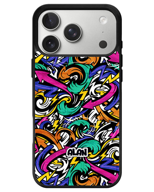 iPhone Premium Glam Case - Funky