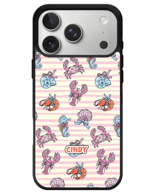 iPhone Premium Glam Case - Sea Bows