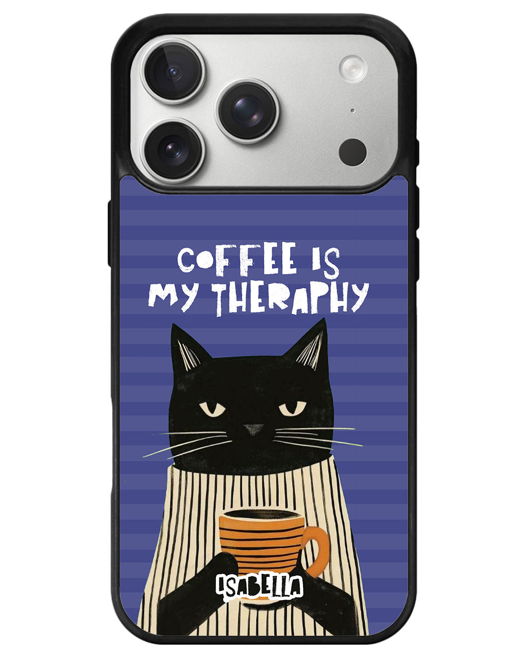 iPhone Premium Glam Case - Cat Brew