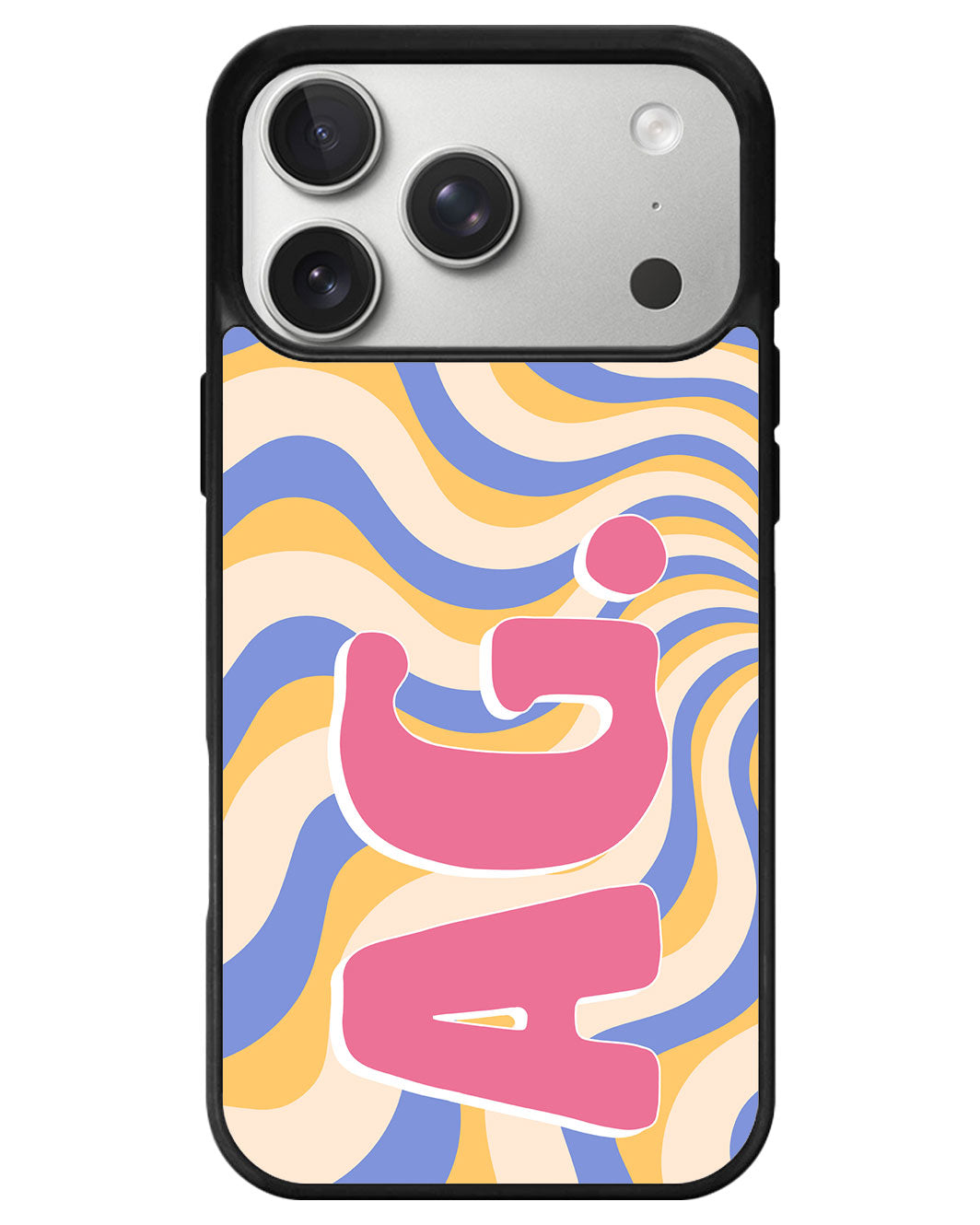 iPhone Premium Glam Case - Golden Tide
