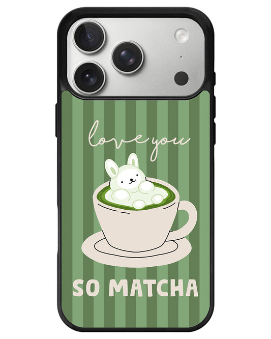iPhone Premium Glam Case - Matcha Love