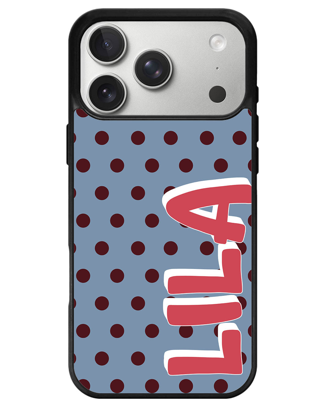 iPhone Premium Glam Case - Midnight Dots