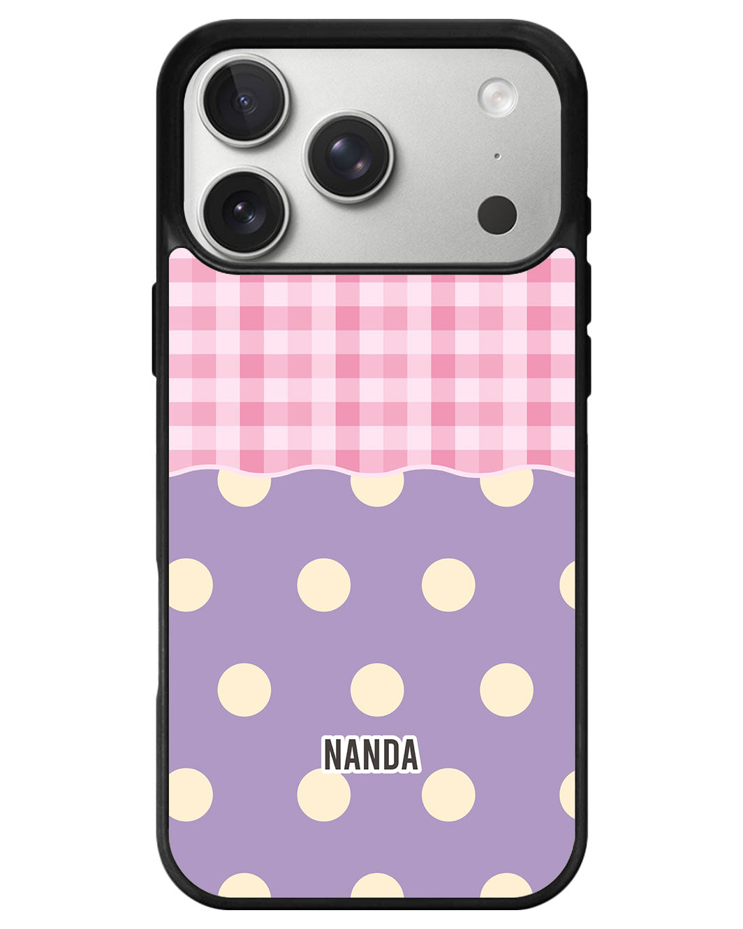 iPhone Premium Glam Case - Pink Picnic Day