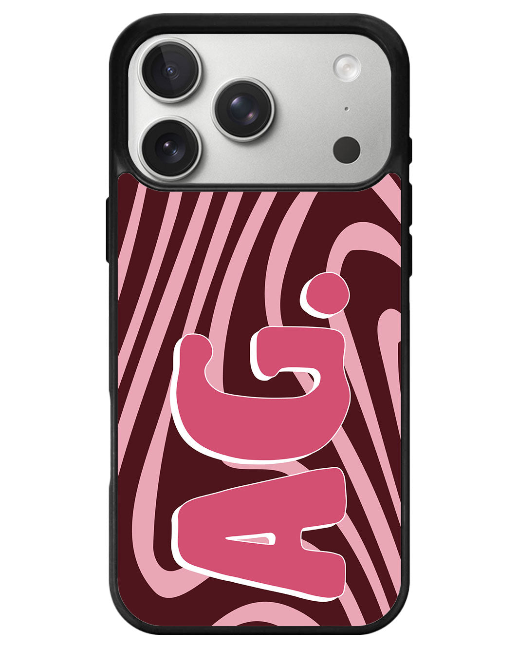 iPhone Premium Glam Case - Red Velvet