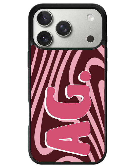 iPhone Premium Glam Case - Red Velvet