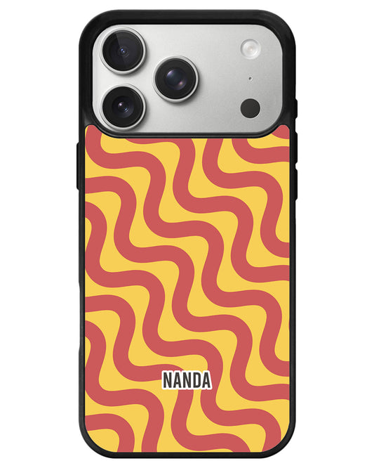 iPhone Premium Glam Case - Scarlet Groove