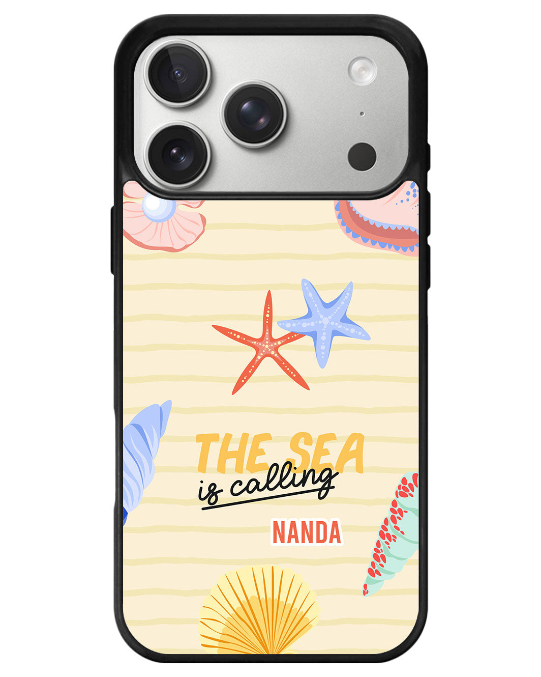 iPhone Premium Glam Case - Sea Is Calling