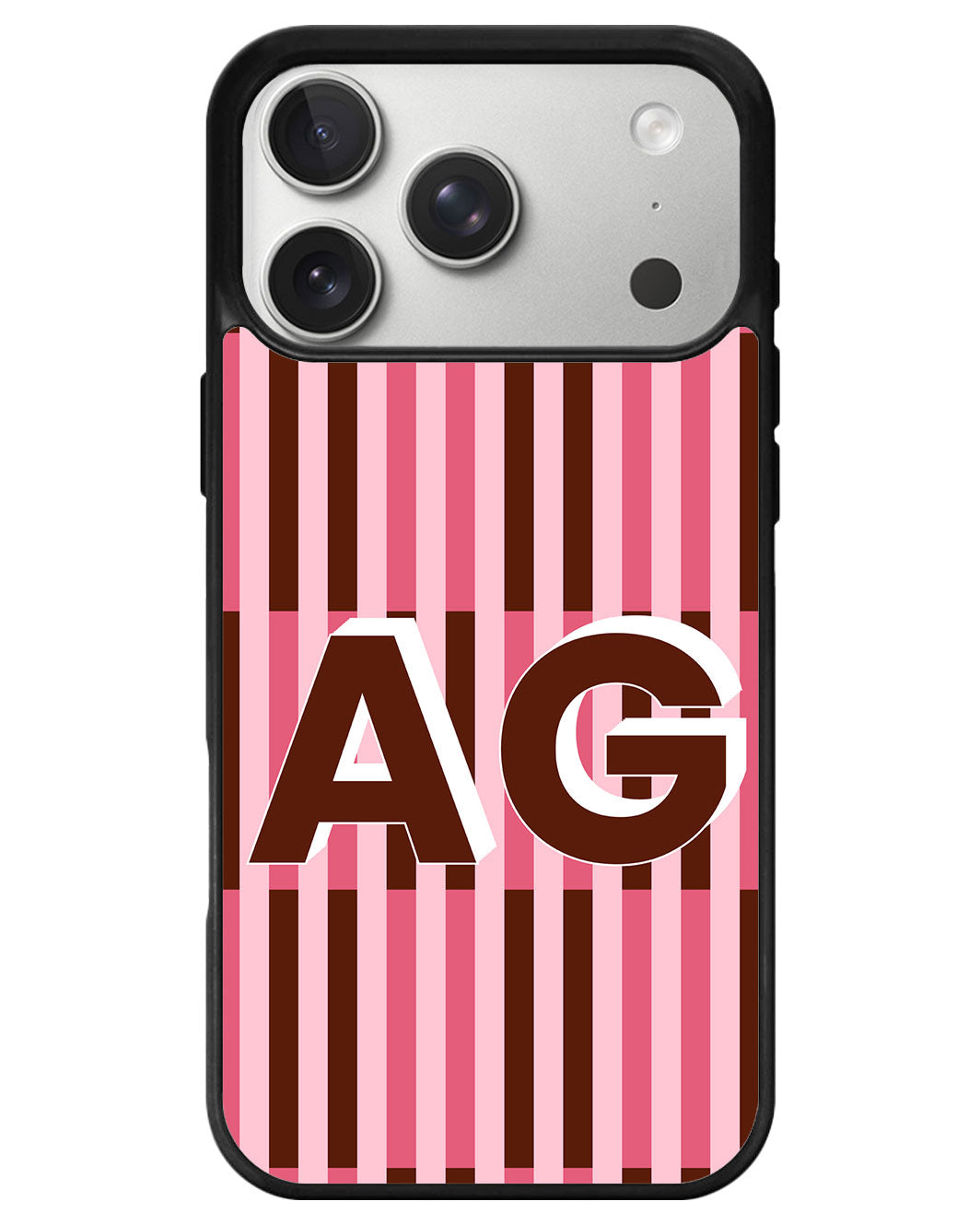 iPhone Premium Glam Case - Strawberry Mocha B