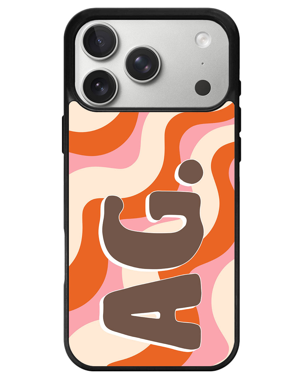 iPhone Premium Glam Case - Tangerine Twist