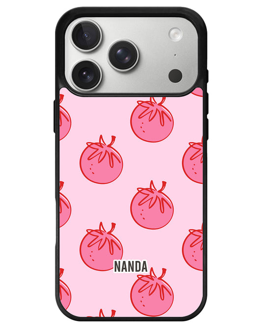 iPhone Premium Glam Case - Tomato Pop