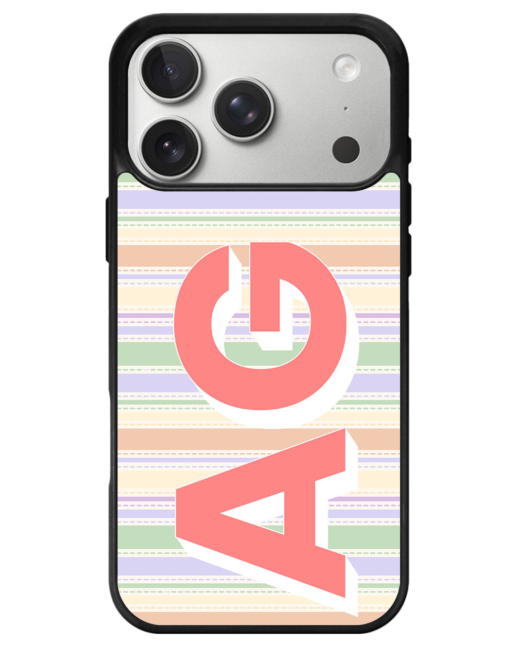 iPhone Premium Glam Case - Dreamy Pastels