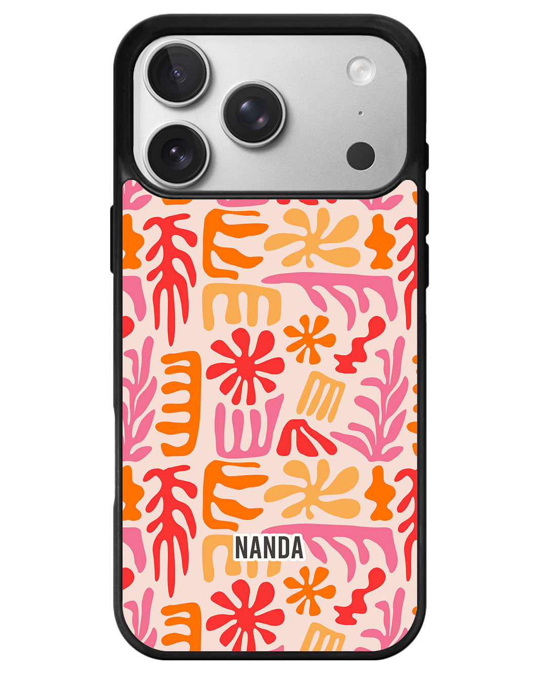 iPhone Premium Glam Case - Floral Fiesta