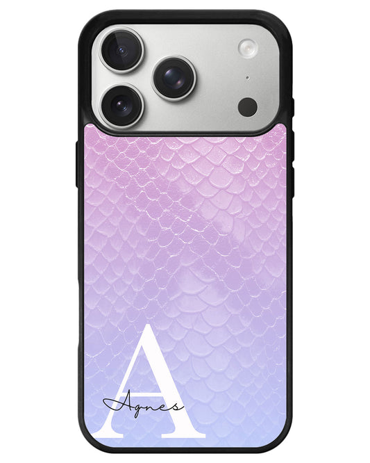 iPhone Premium Glam Case - Orchid Serpentine