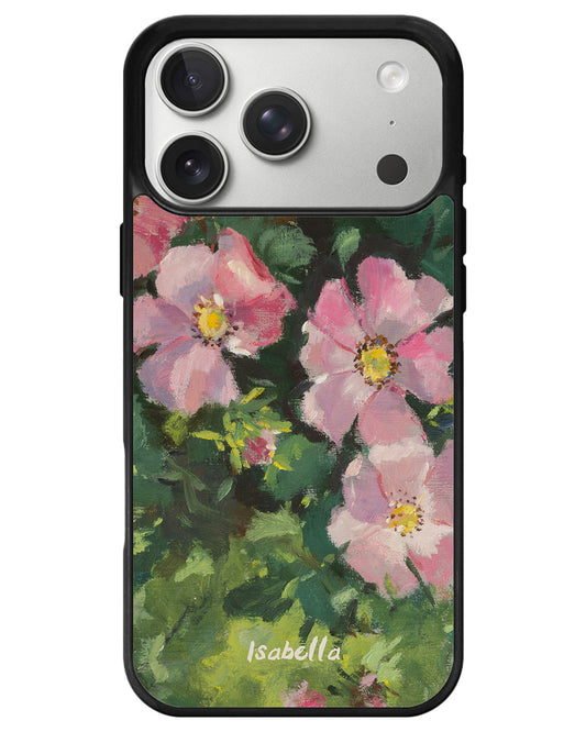 iPhone Premium Glam Case - Painted Petals