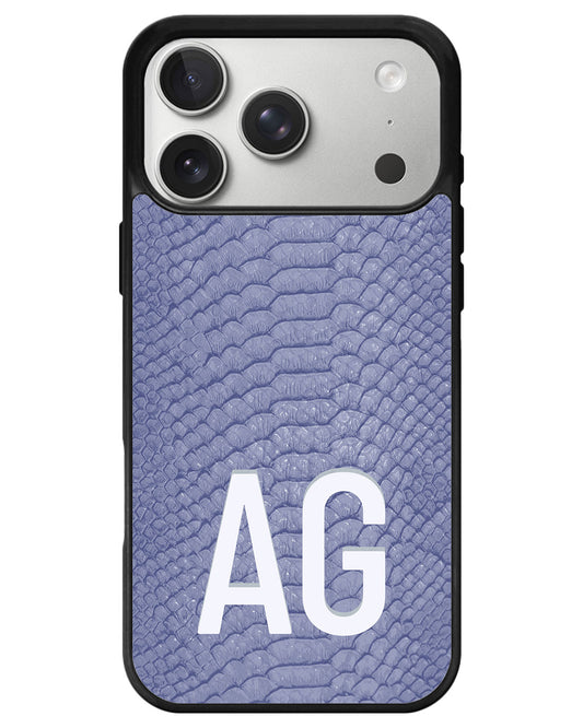 iPhone Premium Glam Case - Purple Serpentine